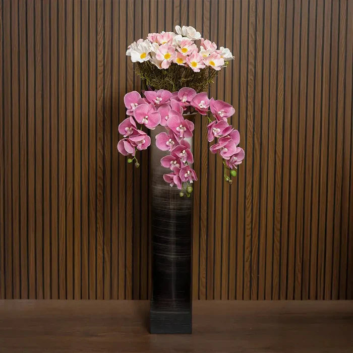 Brushed Slate Vase
