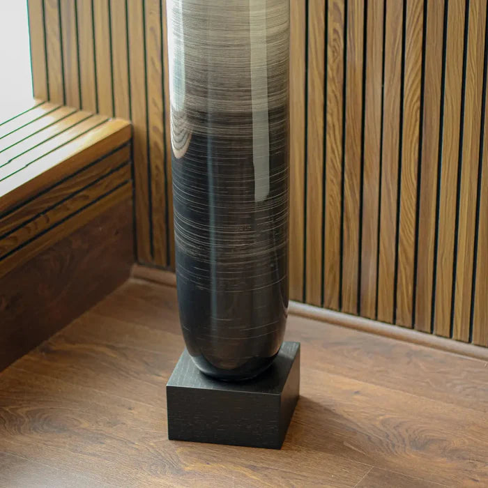 Brushed Slate Vase